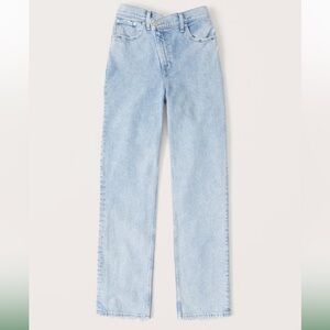 Abercrombie 90s Straight Ultra High Rise Jeans